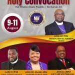 Holy Convocation Flyer